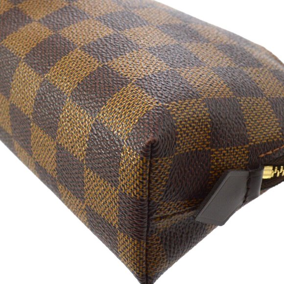 Authentic LOUIS VUITTON POCHETTE COSMETIC POUCH DAMIER - Picture 9 of 9